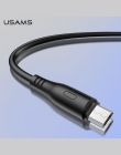 USAMS kabel Micro USB 2A do szybkiego ładowania linia danych microusb kabel do telefonu komórkowego kabel do Samsung Xiaomi okrą