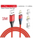 USLION magnetyczne szybko kabel Micro USB do ładowania telefonu kabel danych dla Androida drutu magnes ładowarka do Samsunga Xia