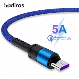5A Super szybki USB C kabel do Huawei P30 P20 Lite Xiao mi mi 9 szybkie ładowanie 3.0 USB typu C kabel ładowania do Samsunga a50