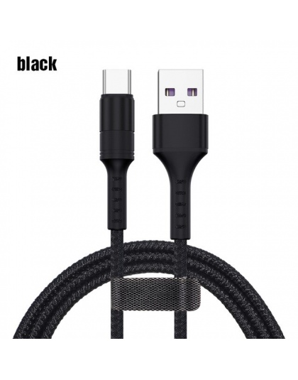 5A Super szybki USB C kabel do Huawei P30 P20 Lite Xiao mi mi 9 szybkie ładowanie 3.0 USB typu C kabel ładowania do Samsunga a50