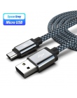 Micro USB kabel ładowania do Samsunga Galaxy A3/A5/A7 2016 J3/J5/J7 2017 1/2/ 3 metr długi Kabel ładowarka do telefonu komórkowe