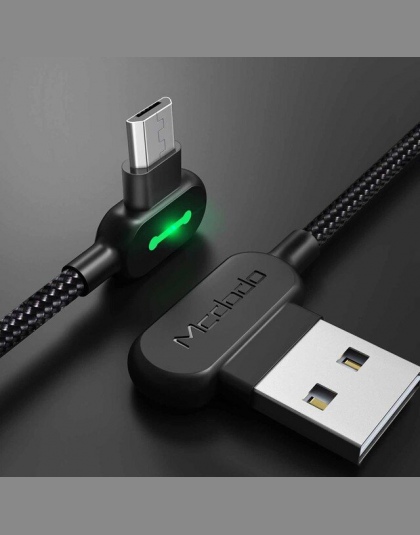 MCDODO 3 m 2.4A szybko kabel Micro USB ładowarka danych Micro USB kabel ładowania do Samsunga Huawei telefon komórkowy z Android