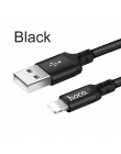 HOCO najlepsze kabel USB do ładowania dla iPhone 8 7 6 5S plus USB szybka ładowarka przewodowa kabel do transmisji danych dla iP