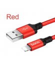 HOCO najlepsze kabel USB do ładowania dla iPhone 8 7 6 5S plus USB szybka ładowarka przewodowa kabel do transmisji danych dla iP