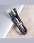 TIEGEM kabel Micro USB 2.4A Nylon szybkie ładowanie USB kabel do transmisji danych dla Samsung Xiaomi telefonu komórkowego z sys