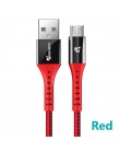 TIEGEM kabel Micro USB 2.4A Nylon szybkie ładowanie USB kabel do transmisji danych dla Samsung Xiaomi telefonu komórkowego z sys