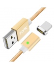 TOPK magnetyczny USB Micro kabel USB typu C magnes ładowarka do ładowania danych telefon komórkowy kable do Samsung Xiaomi kabel