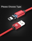 FLOVEME 3A kabel magnetyczny dla iPhone X XR Micro USB kabel oświetleniowy szybkie ładowanie ładowarka kabel USB typu C do Samsu