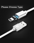 FLOVEME 3A kabel magnetyczny dla iPhone X XR Micro USB kabel oświetleniowy szybkie ładowanie ładowarka kabel USB typu C do Samsu