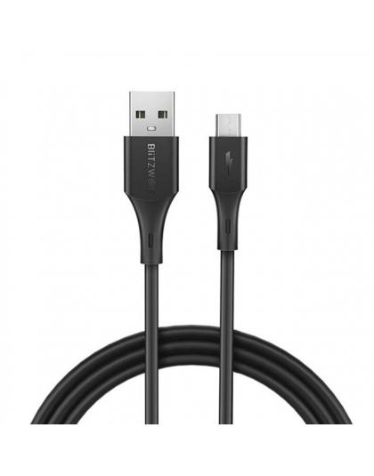 BlitzWolf kabel Micro USB 2A ładowania kabel do transmisji danych USB szybka ładowarka do Samsunga S7 S6 dla Xiaomi dla Redmi No