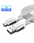 25 cm 1 m 1.5 m 2 m 3 m ładowarka micro USB Kabel Microusb długi Kabel Kabel z systemem Android przewód ładowarki do Samsung j3 