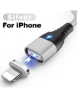 GETIHU 2 m kabel magnetyczny szybko 3A dla iPhone XS Samsung ładowarka szybkie ładowanie 3.0 Micro USB typu C na telefon z magne