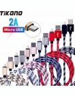 Kabel Micro USB do ładowania, pleciony Heavy Duty mikro szybka ładowarka USB kabel przewód do ładowania dla Samsung/xiaomi/LG/Hu