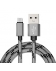 Kabel Micro USB do ładowania, pleciony Heavy Duty mikro szybka ładowarka USB kabel przewód do ładowania dla Samsung/xiaomi/LG/Hu