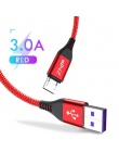 ZNP 3A szybko ładujący kabel micro USB dla Redmi Note 5 6 Pro 4 ładowarka przewód danych dla Samsung S7 Redmi 7 Android micro US