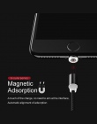 USAMS kabel magnetyczny dla iPhone Samsung pleciony magnes telefon kabel dla typu C kabel Micro USB magnetyczny ładowanie USB C