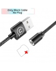 USAMS kabel magnetyczny dla iPhone Samsung pleciony magnes telefon kabel dla typu C kabel Micro USB magnetyczny ładowanie USB C