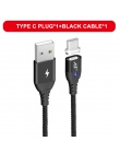 A.S kabel magnetyczny Micro USB typu C Super szybkie ładowanie telefonu Microusb typu C magnes ładowarka usb c dla iphone huawei