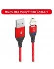 A.S kabel magnetyczny Micro USB typu C Super szybkie ładowanie telefonu Microusb typu C magnes ładowarka usb c dla iphone huawei