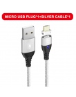 A.S kabel magnetyczny Micro USB typu C Super szybkie ładowanie telefonu Microusb typu C magnes ładowarka usb c dla iphone huawei