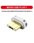 A.S kabel magnetyczny Micro USB typu C Super szybkie ładowanie telefonu Microusb typu C magnes ładowarka usb c dla iphone huawei