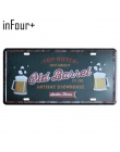 Nowy gorący bubel piwa grupy metalowa płyta numer samochodu plakietka emaliowana Bar Pub Cafe Home Decor metalowy znak garażu ma