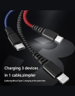 Mcdodo 3 w 1 kabel USB 3A do telefonu komórkowego Micro USB typu C kabel ładowarki do iPhone XR XS max X Huawei szybkie ładowani