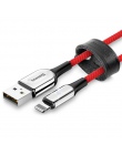 Baseus X oświetlenie kabel USB do ładowania dla iPhone X 8 7 6 6 s Plus 5 5S SE szybki kabel danych do ładowania 2.4A szybkie ła