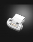 ROCK 5A kabel magnetyczny Micro Usb typu C Super szybkiego ładowania Usb do telefonu C LED światło dla IPhone Xiaomi Huawei z sy