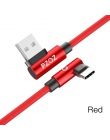 PZOZ USB typu C 90 stopni szybkie ładowanie kabel usb c typu c przewód danych ładowarka usb c do Samsung S9 s8 uwaga 9 Huawei Ma