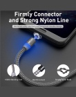 USLION magnetyczny micro USB kabel do Samsung S10 S9 typu c ładowanie magnes ładowarka Adapter USB typu C mobilny kable telefoni