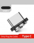 USLION magnetyczny micro USB kabel do Samsung S10 S9 typu c ładowanie magnes ładowarka Adapter USB typu C mobilny kable telefoni