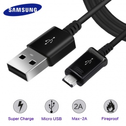 Samsung Micro kabel USB S6 S7 krawędzi oryginalny uwaga 4 5 S6edge S7edge J3 J5 J7 szybka ładowarka adapter ładowania 1.5 m 2A k