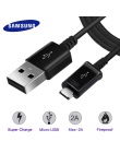 Samsung Micro kabel USB S6 S7 krawędzi oryginalny uwaga 4 5 S6edge S7edge J3 J5 J7 szybka ładowarka adapter ładowania 1.5 m 2A k