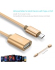 SUPTEC USB OTG typu C na USB adapter OTG szybkiego ładowania typu C ładowarka kabel do transmisji danych konwerter do Macbooka S