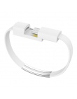 OLAF nowa bransoletka kabel Micro USB typ C USB kabel do ładowania danych dla iPhone XS Max XR X 7 8 6 Android ładowarka do tele