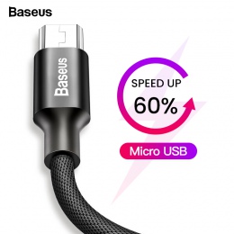 Baseus kabel Micro USB szybkie ładowanie do synchronizacji danych Micro USB ładowarka kabel do Samsung A7 Xiaomi Redmi Note 5 An