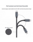 1/2/3 miernik telefon z Micro USB Kabel Android Kabel ładowarki Kabel Micro USB do ładowania przewód zasilający do Xiaomi Redmi 