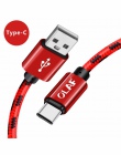 OLAF kabel Micro USB 2.1A szybka synchronizacja danych ładowania kable do Samsung plecionka z nylonu typu C USB C kabel do Huawe