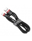 Baseus 2.4A kabel USB do telefonu iPhone XS Max Xr X 8 7 6 danych kabel Winder ładowania ładowarka drutu adapter przewodu komórk