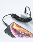 FLOVEME 2A kabel USB do ładowarki do kabel do iphone ładowania telefonu oświetlenie pring kabel do ładowania i przesyłania danyc