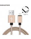 Typ C ładowarka 1 m 2 m USB o długości szybkie przewód ładowarki USB C dla Huawei P20 Lite Samsung Galaxy uwaga 8 9 A5 A7 2017 S