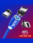 OLAF magnetyczny kabel USB dla iPhone Xs Xr X szybko ładujący kabel micro USB USB typu C magnetyczny ładowarka do Samsunga Xiaom