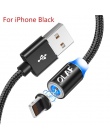 OLAF magnetyczny kabel USB dla iPhone Xs Xr X szybko ładujący kabel micro USB USB typu C magnetyczny ładowarka do Samsunga Xiaom