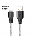 VOXLINK Nylon pleciony kabel USB dla iphone X XS XR do szybkiego ładowania kabel USB do transmisji danych dla iphone xs max 8 8 