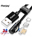 Marjay 90 stopni kabel magnetyczny Micro usb typu C szybkiego ładowania Microusb typu C magnes ładowarka do iphone Xs MAX xiaomi