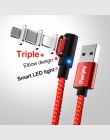 Marjay 90 stopni kabel magnetyczny Micro usb typu C szybkiego ładowania Microusb typu C magnes ładowarka do iphone Xs MAX xiaomi