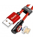 Marjay 90 stopni kabel magnetyczny Micro usb typu C szybkiego ładowania Microusb typu C magnes ładowarka do iphone Xs MAX xiaomi