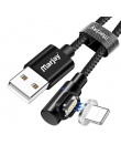 Marjay 90 stopni kabel magnetyczny Micro usb typu C szybkiego ładowania Microusb typu C magnes ładowarka do iphone Xs MAX xiaomi