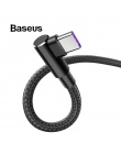 Baseus aktualizacji MVP USB typu C kabel do Huawei mate 20 pro 5A Super szybkie ładowanie szybki kabel do ładowania kompatybilny